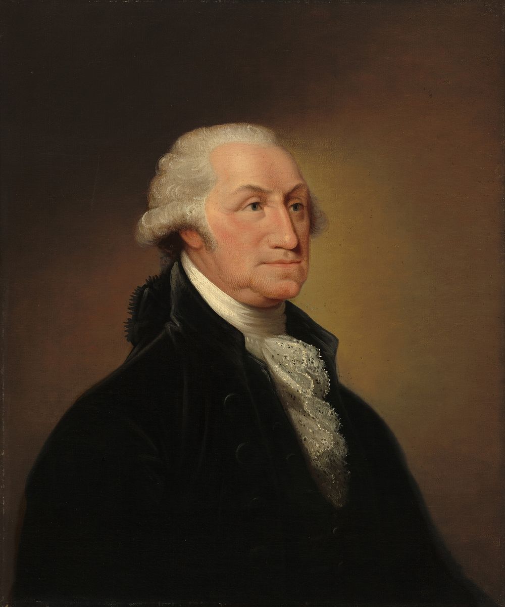 George Washington (ca. 1796) by Edward Savage.  