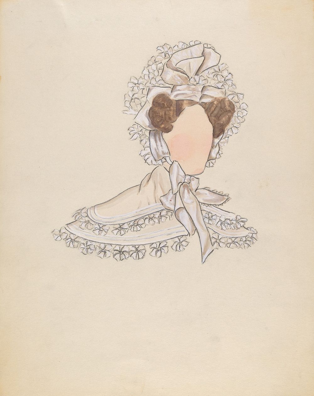 Headdress and Collar (ca.1936) by Dorothy Gernon.  