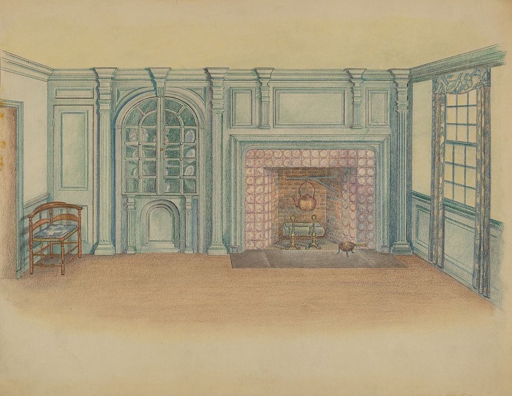 Interior (c. 1936).  