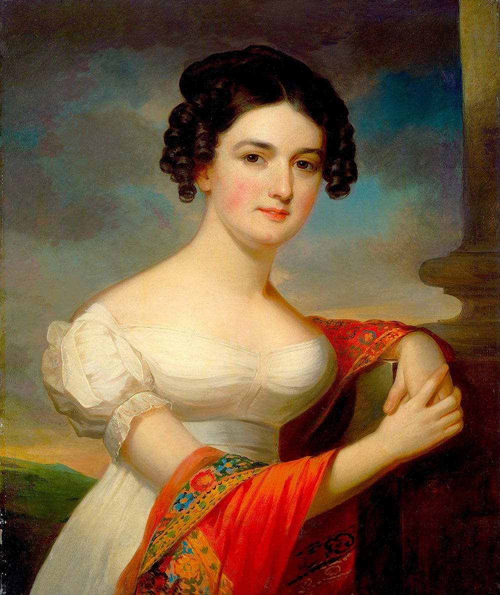 Julianna Hazlehurst (ca. 1820) by Jacob Eichholtz.  