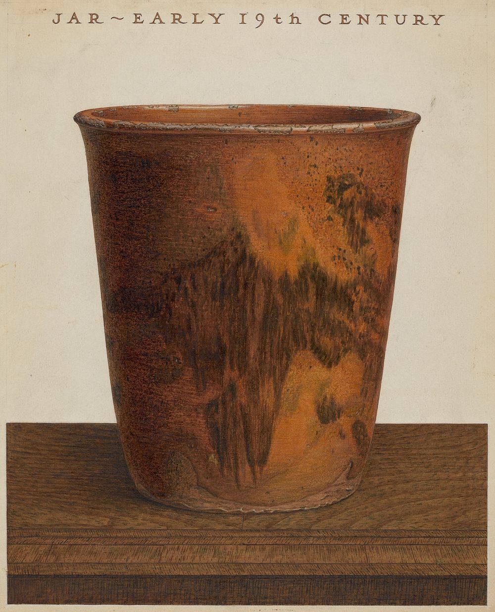 Jar (ca.1937) by John Matulis.  