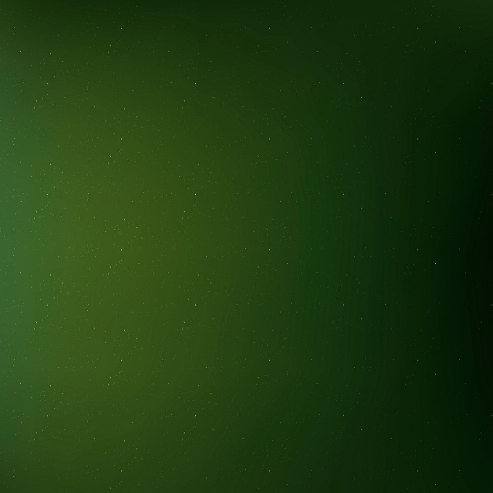 Dark green gradient background, simple design