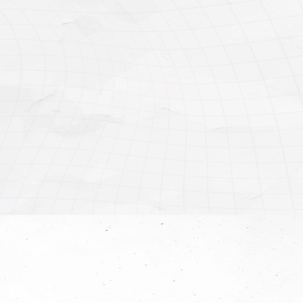 Curved grid, white background