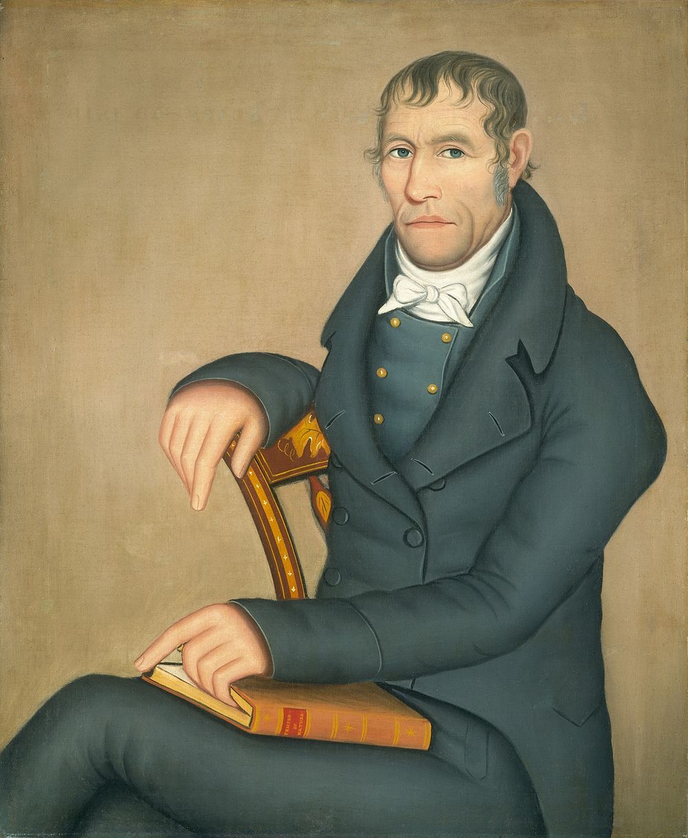 Joseph Slade (1816) by Ammi Phillips.  