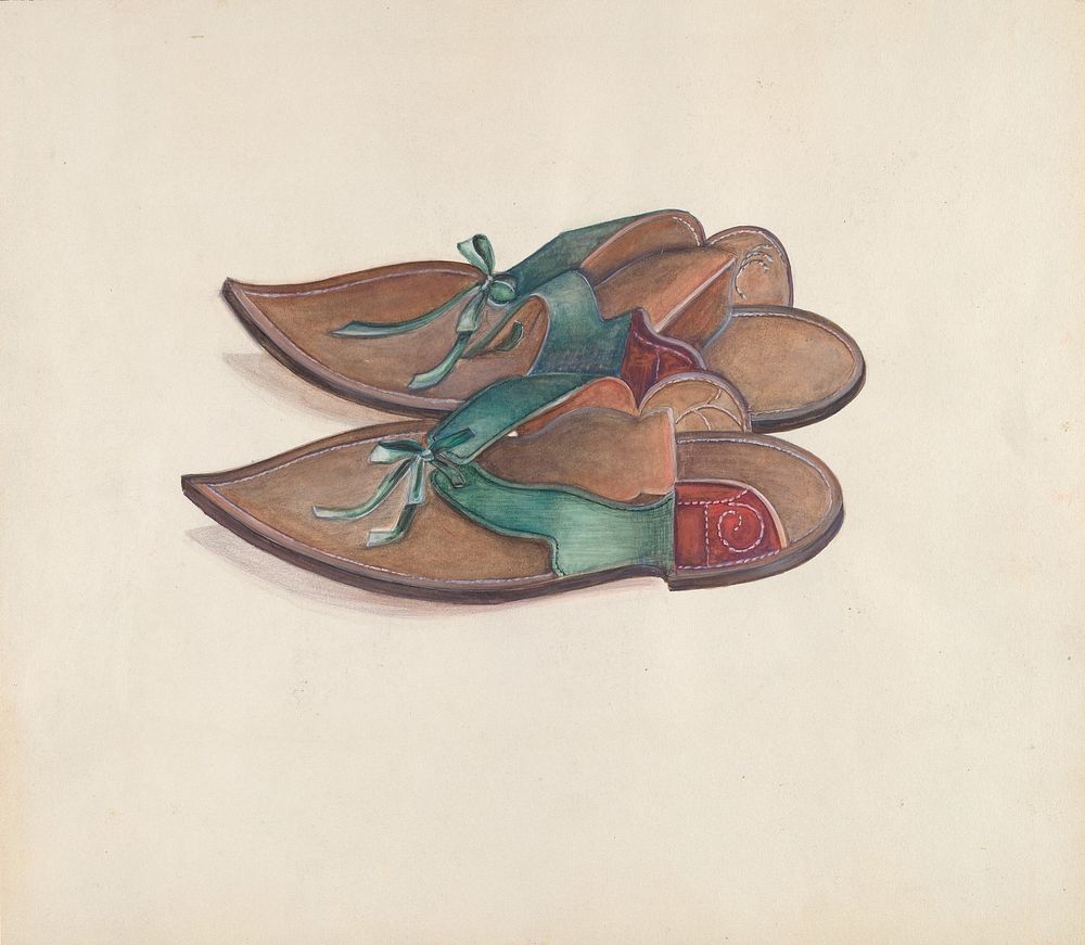 Lady's Overshoes (ca.1936) by Ella Josephine Sterling.  