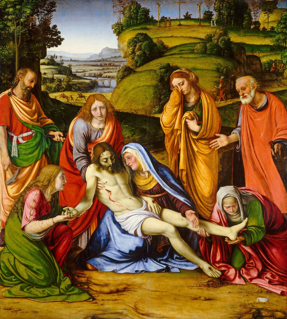Lamentation (ca. 1505&ndash;1507) by Andrea Solario.  