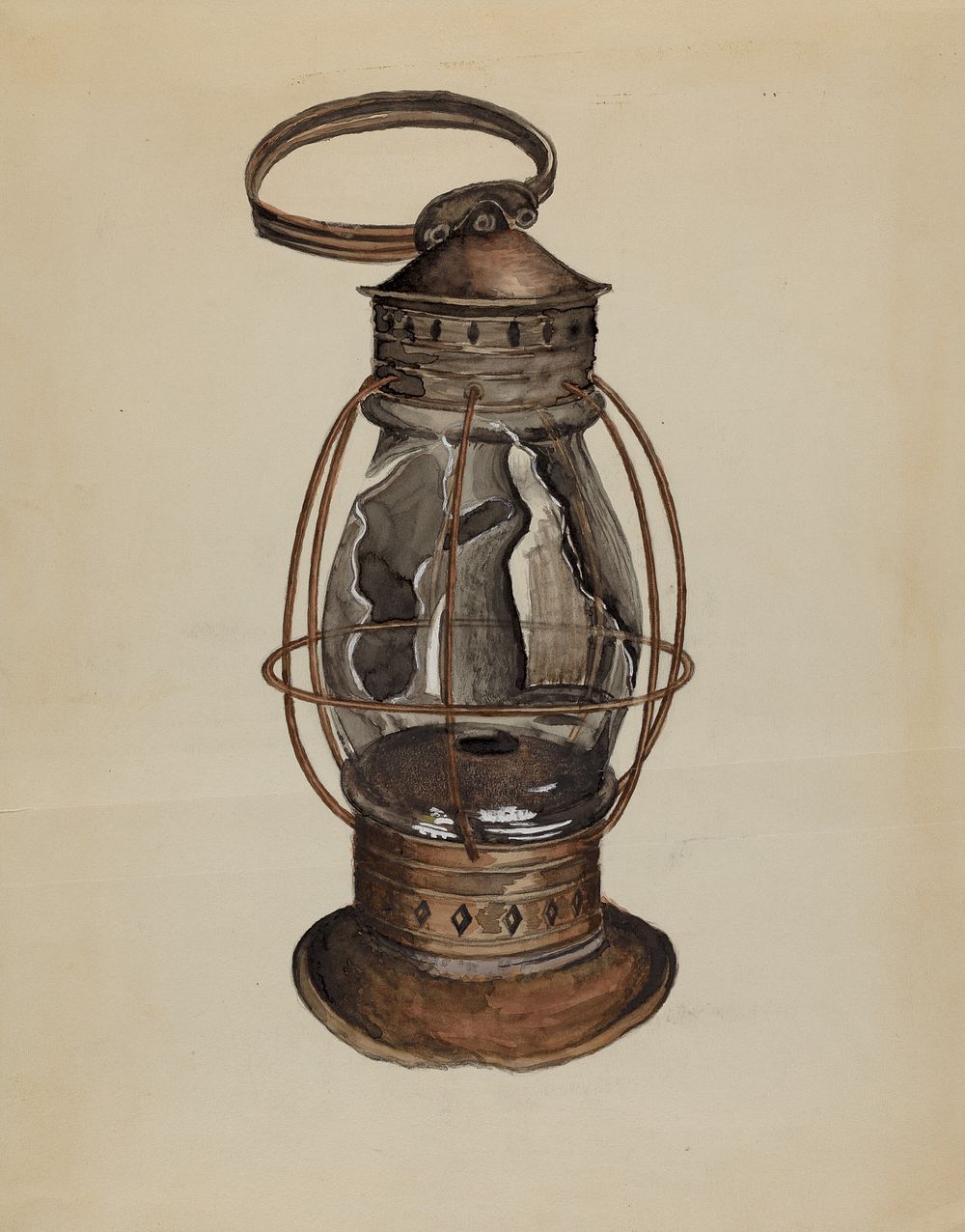 Lantern (ca.1937) by Albert Eyth.  