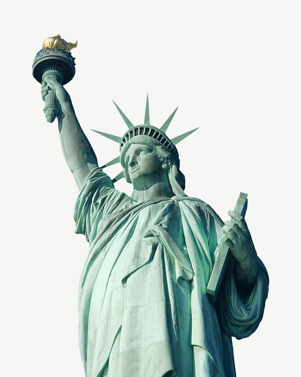 Liberty statue  isolated psd 