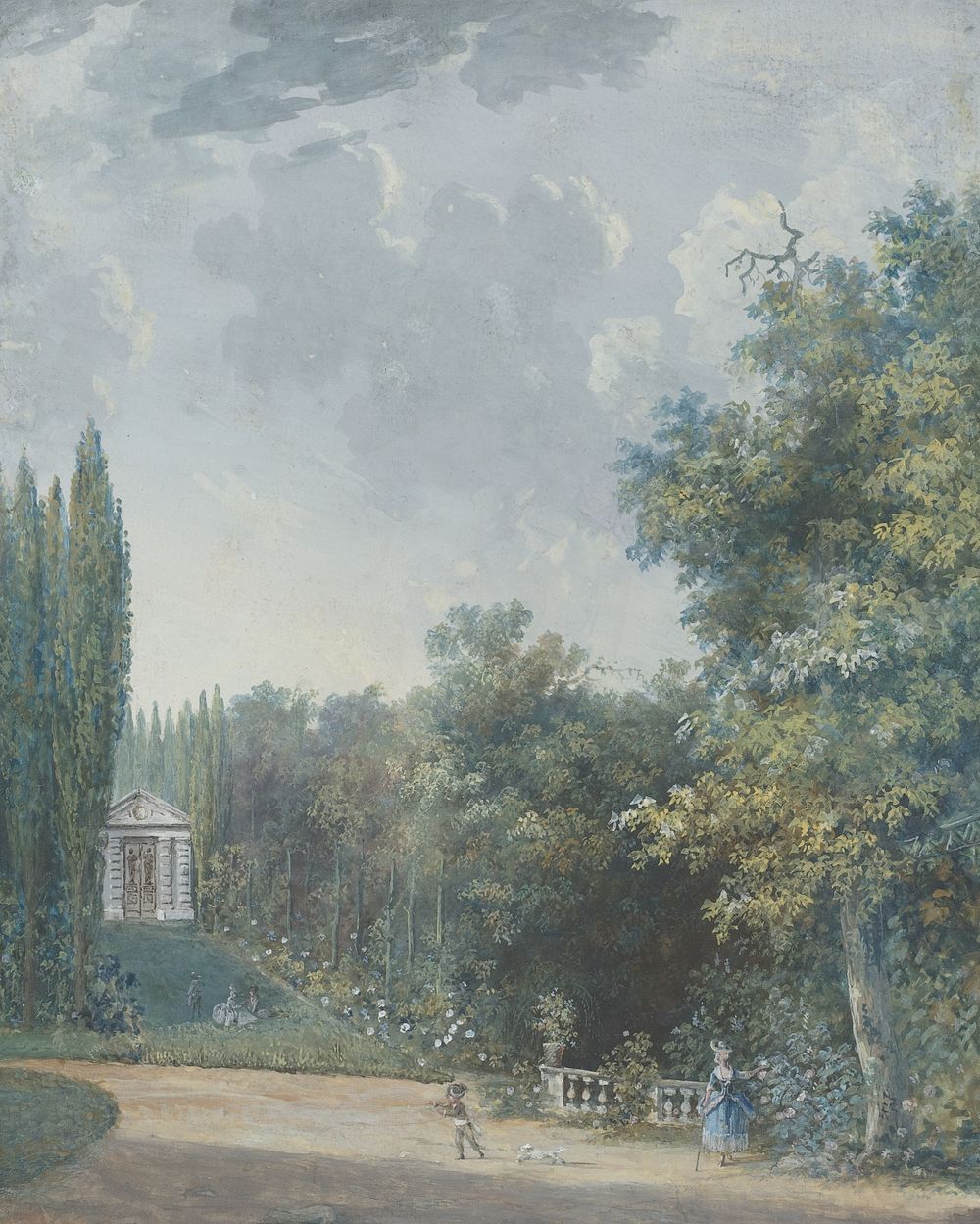 Park View by Louis Gabriel Moreau the Elder (1739–1806)  