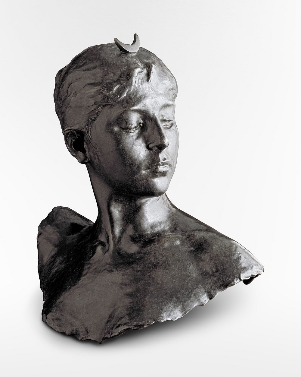 Bust of Diana, bronze sculpture. Original public domain image from The Minneapolis Institute of Art. Digitally enhanced by…