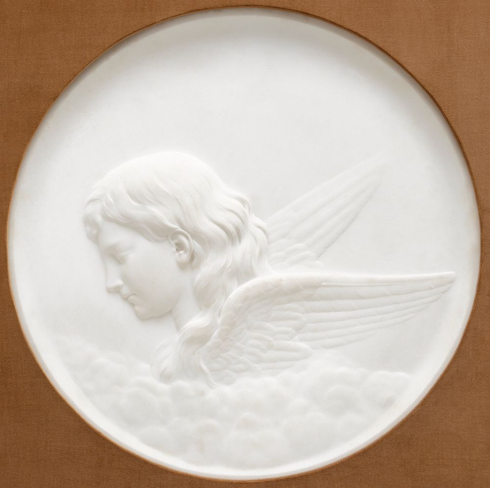 Evening star (1851-1855) marble sculpture by Erastus Dow Palmer. Original public domain image from The Minneapolis Institute…