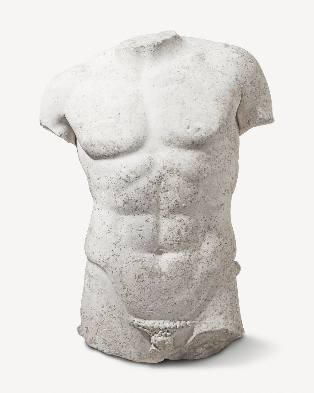Aesthetic Torso sculpture psd.  Remastered by rawpixel