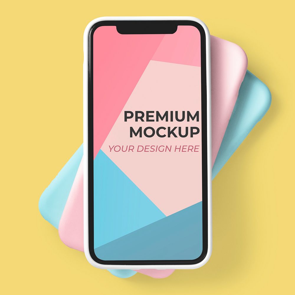 High quality mobile phone mockup | Free PSD Mockup - rawpixel