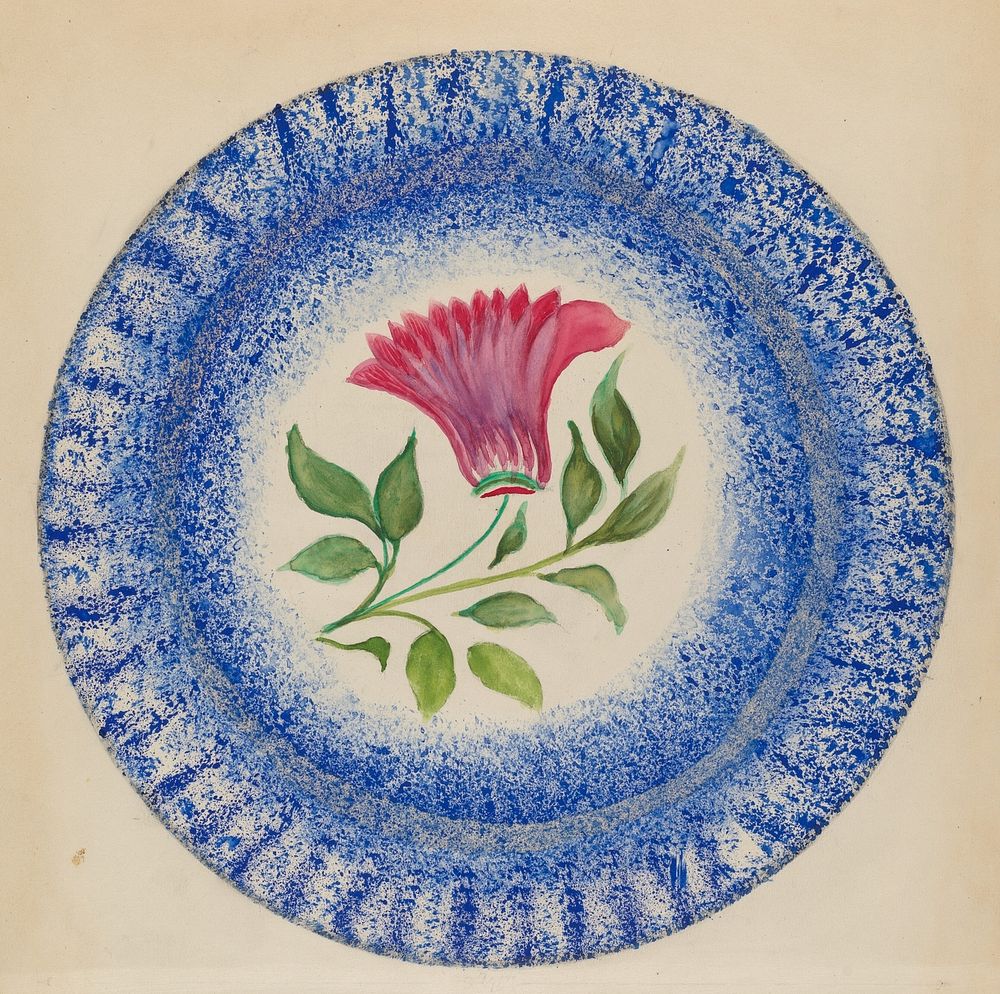 Plate (ca.1936) by Albert Eyth.  