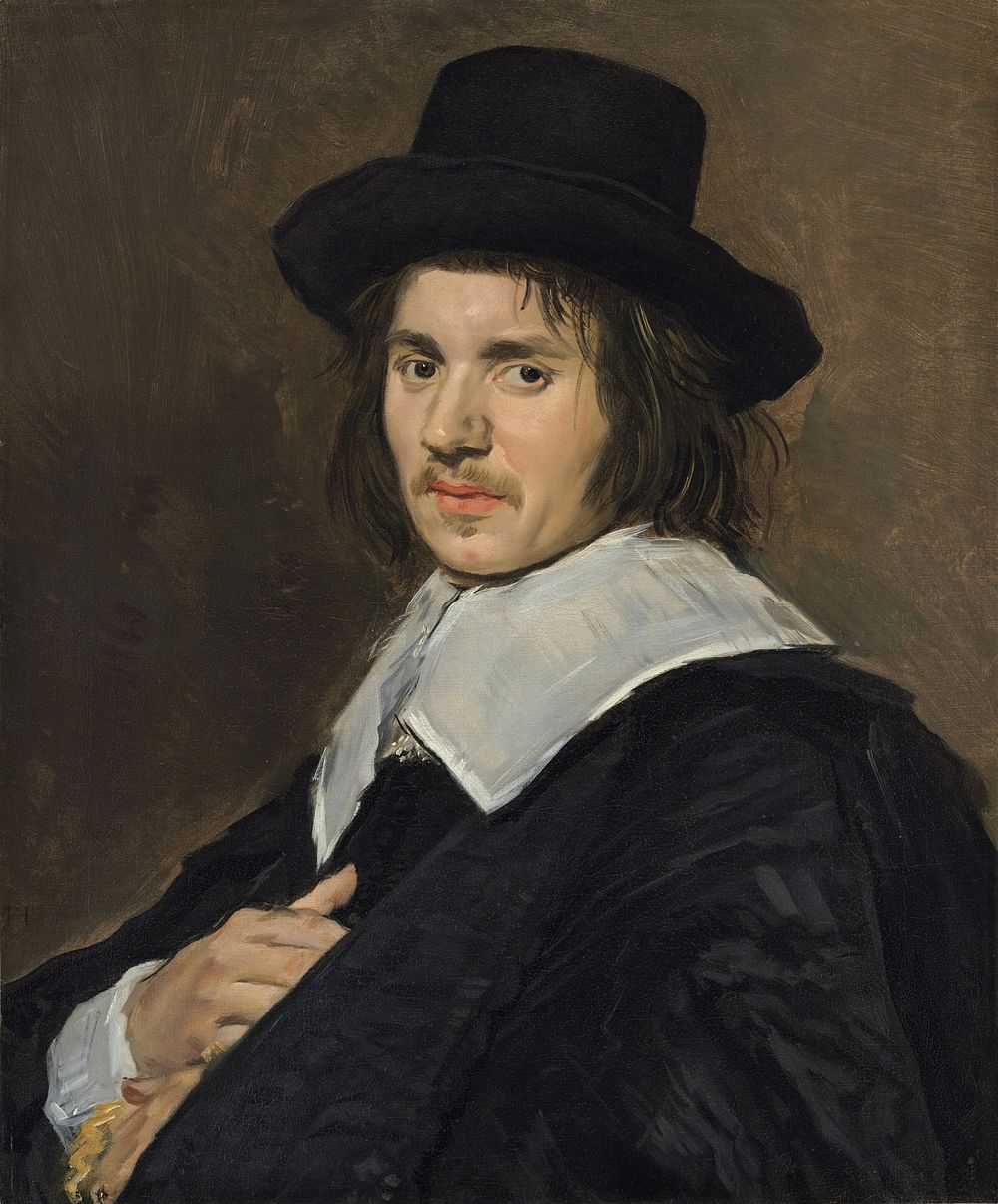 Portrait of a Man (1648–1650) by Frans Hals.  