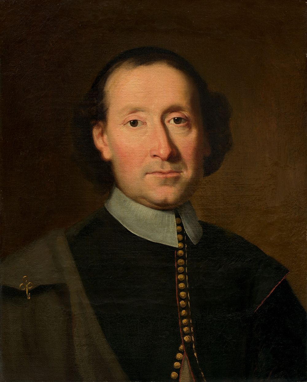 Portrait of a Man (mid 17th century) from the French 17th Century.