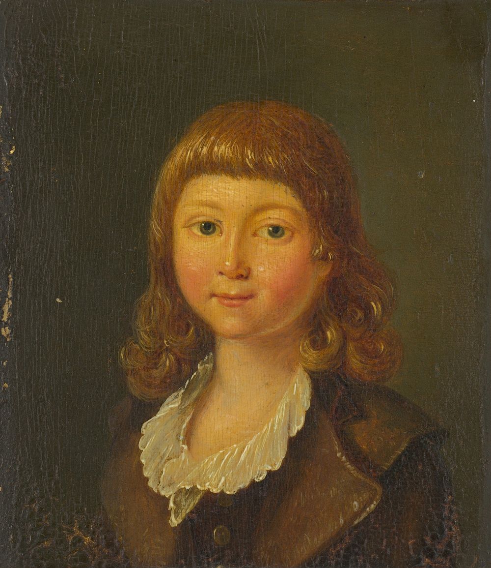 Portrait of a Young Boy (ca. 1790–1795) from the French 18th Century.