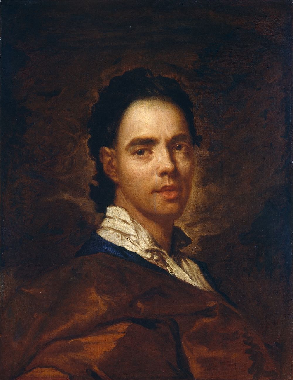 Portrait of a Young Man (after 1720) by Giuseppe Ghislandi.  