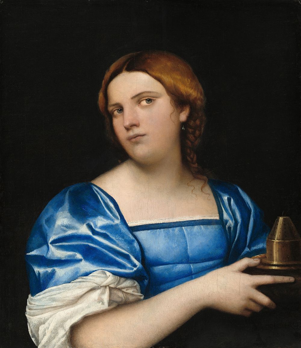 Portrait of a Young Woman as a Wise Virgin (ca. 1510) by Sebastiano del Piombo.  