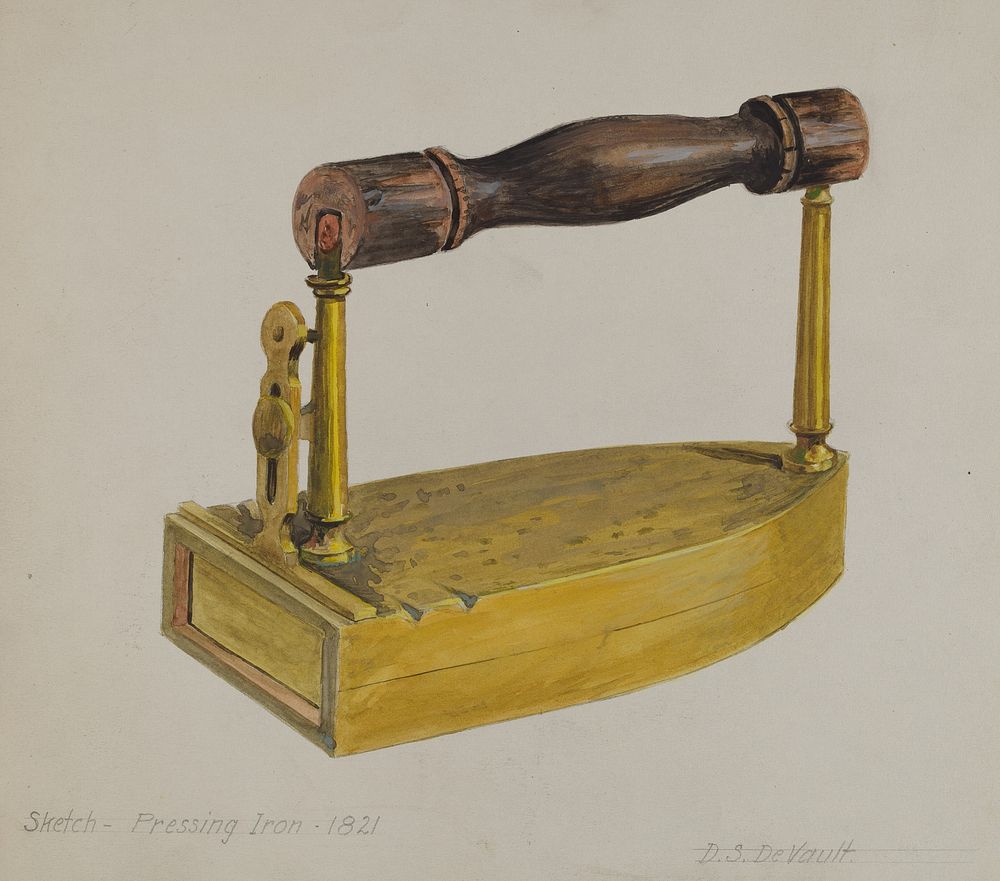 Pressing Iron (1935–1942) by David S. De Vault.  