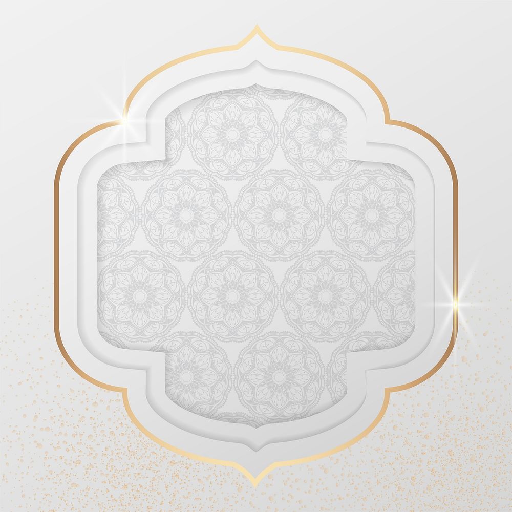 Eid Mubarak frame aesthetic background