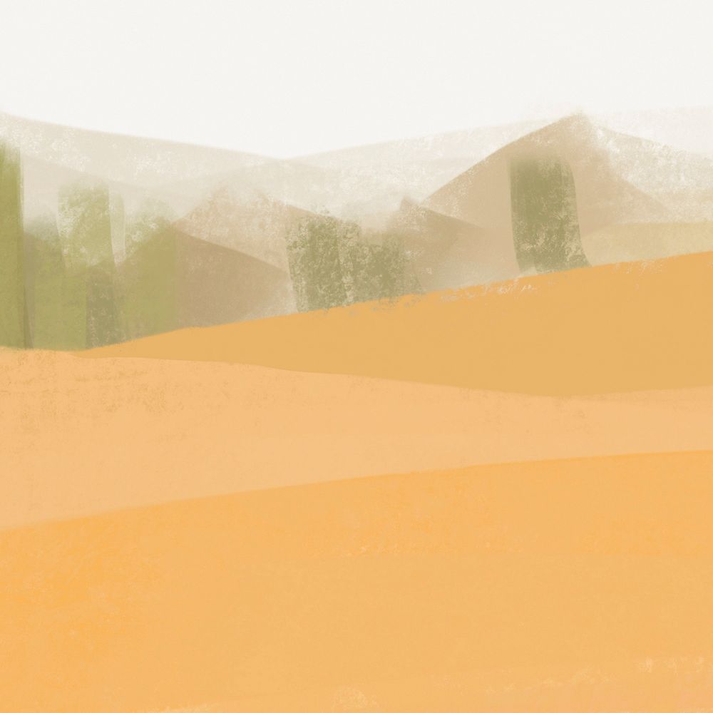 Yellow mountain background, texture design