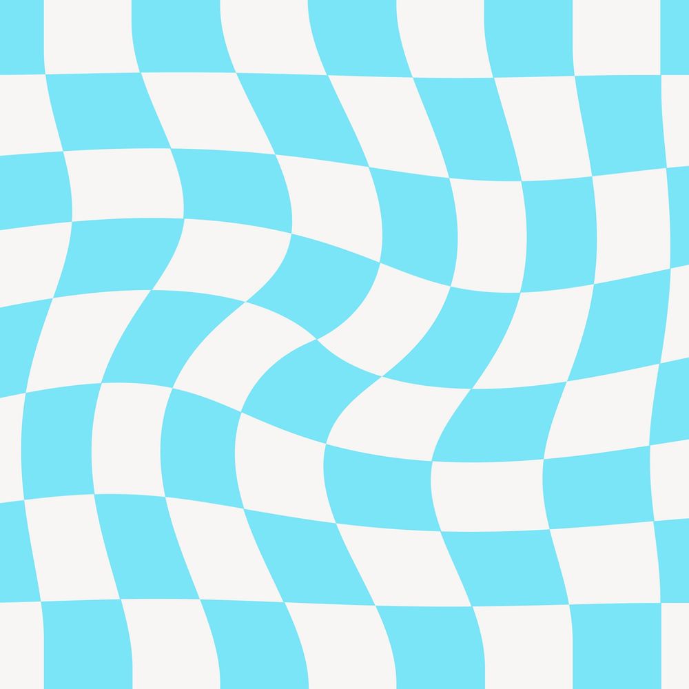 Distorted checkered pattern background, blue | Premium Photo - rawpixel