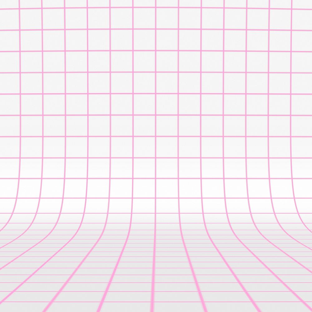 Pink grid pattern background, product backdrop