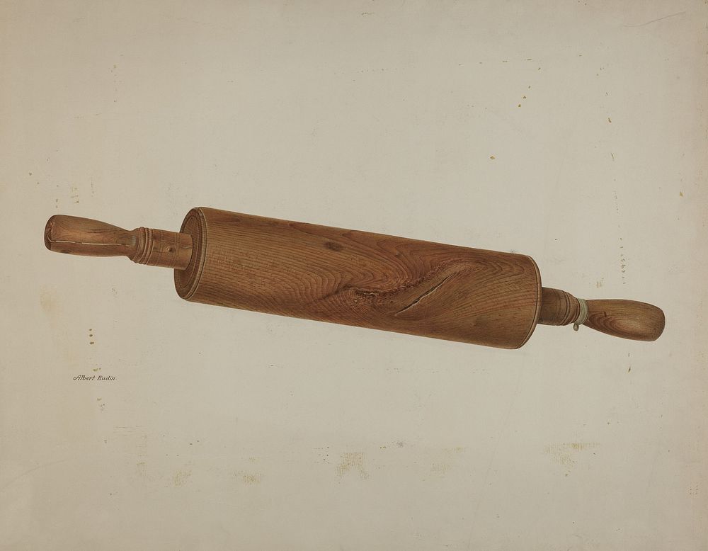 Rolling Pin (ca.1940) by Albert Rudin.  