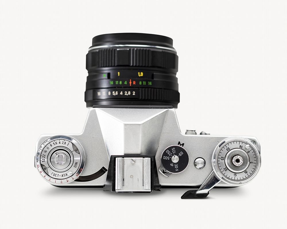 Film camera, isolated image design