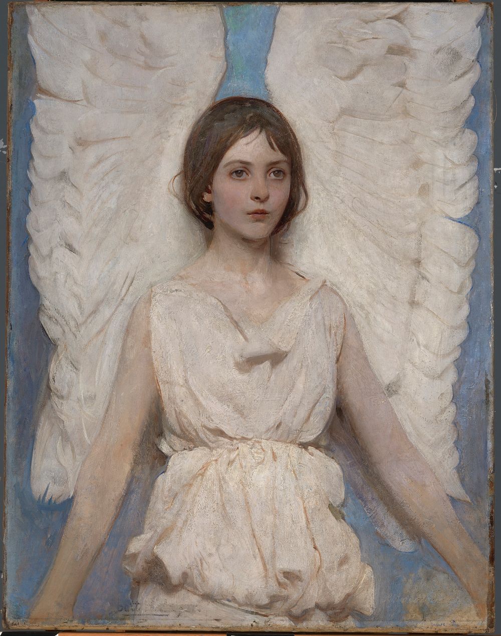 Angel (1887) painting in high resolution by Abbott Handerson Thayer.  