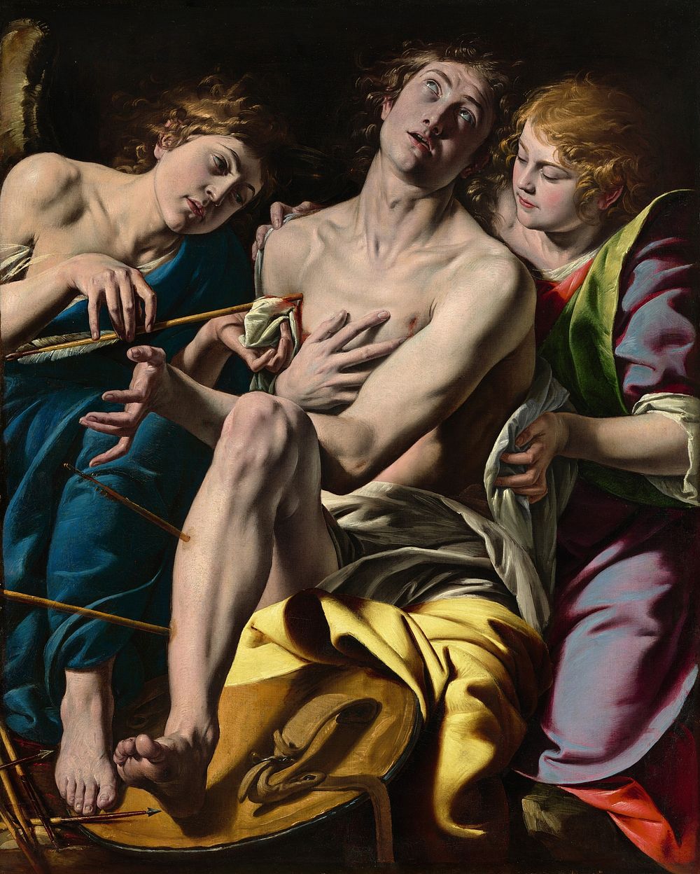 Saint Sebastian (ca. 1620&ndash;1630) by Tanzio da Varallo.  