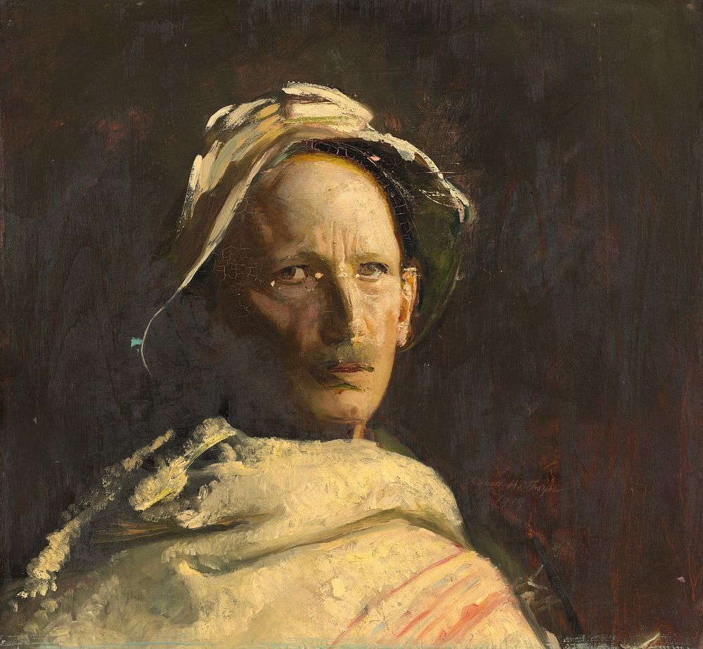 Self–Portrait (1919) by Abbott Handerson Thayer.  