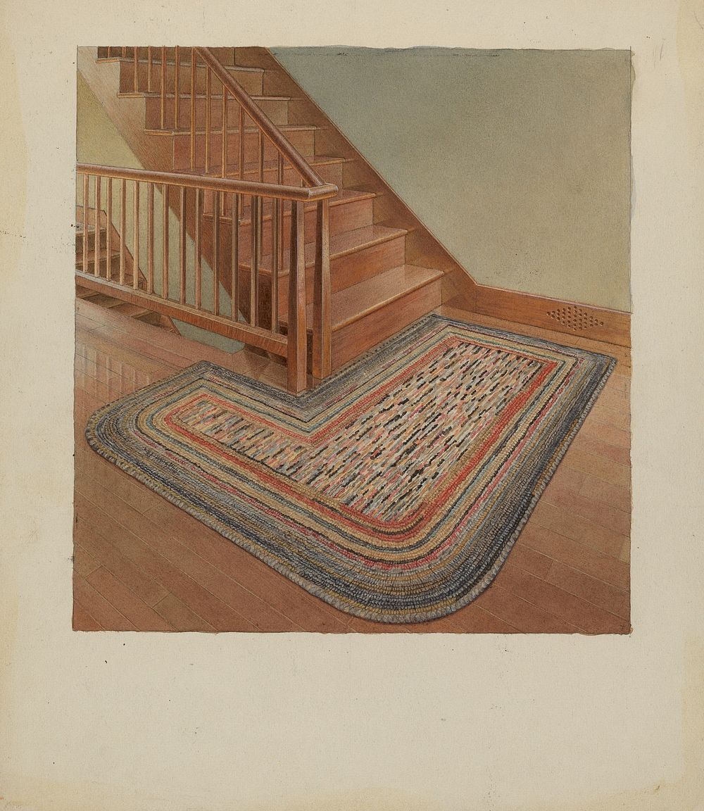 Shaker Newel Post (c. 1937) by Alfred H. Smith. 
