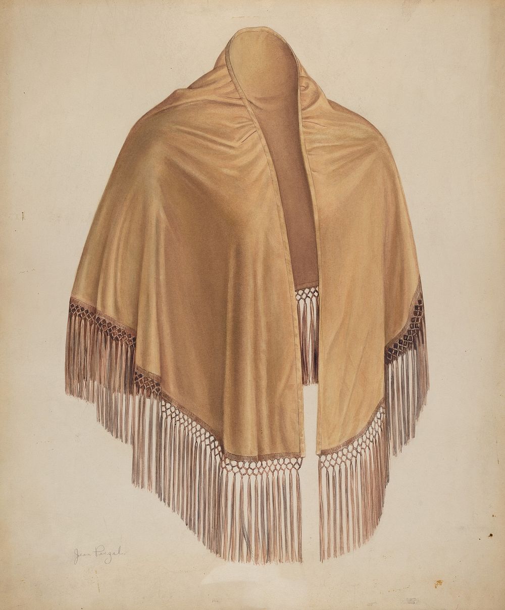 Shawl (ca. 1939) by Jean Peszel.  