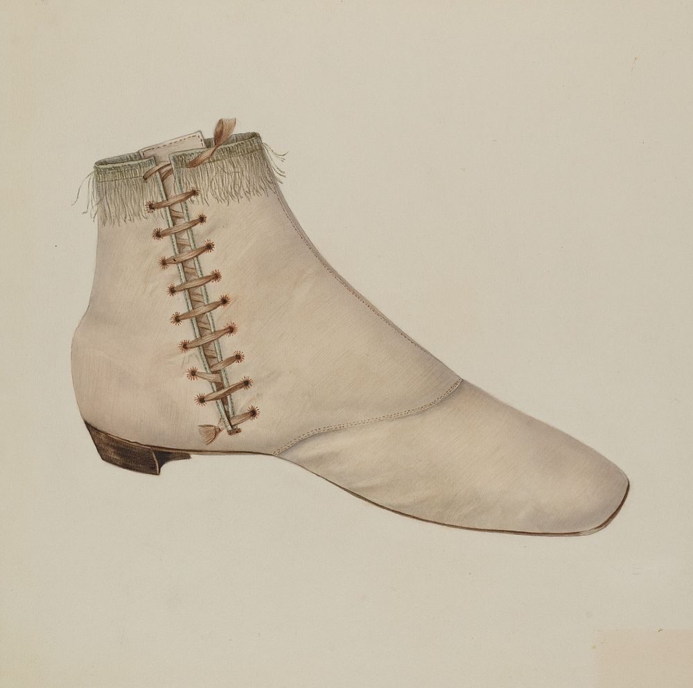 Shoe (1935&ndash;1942) by Virginia Berge.  