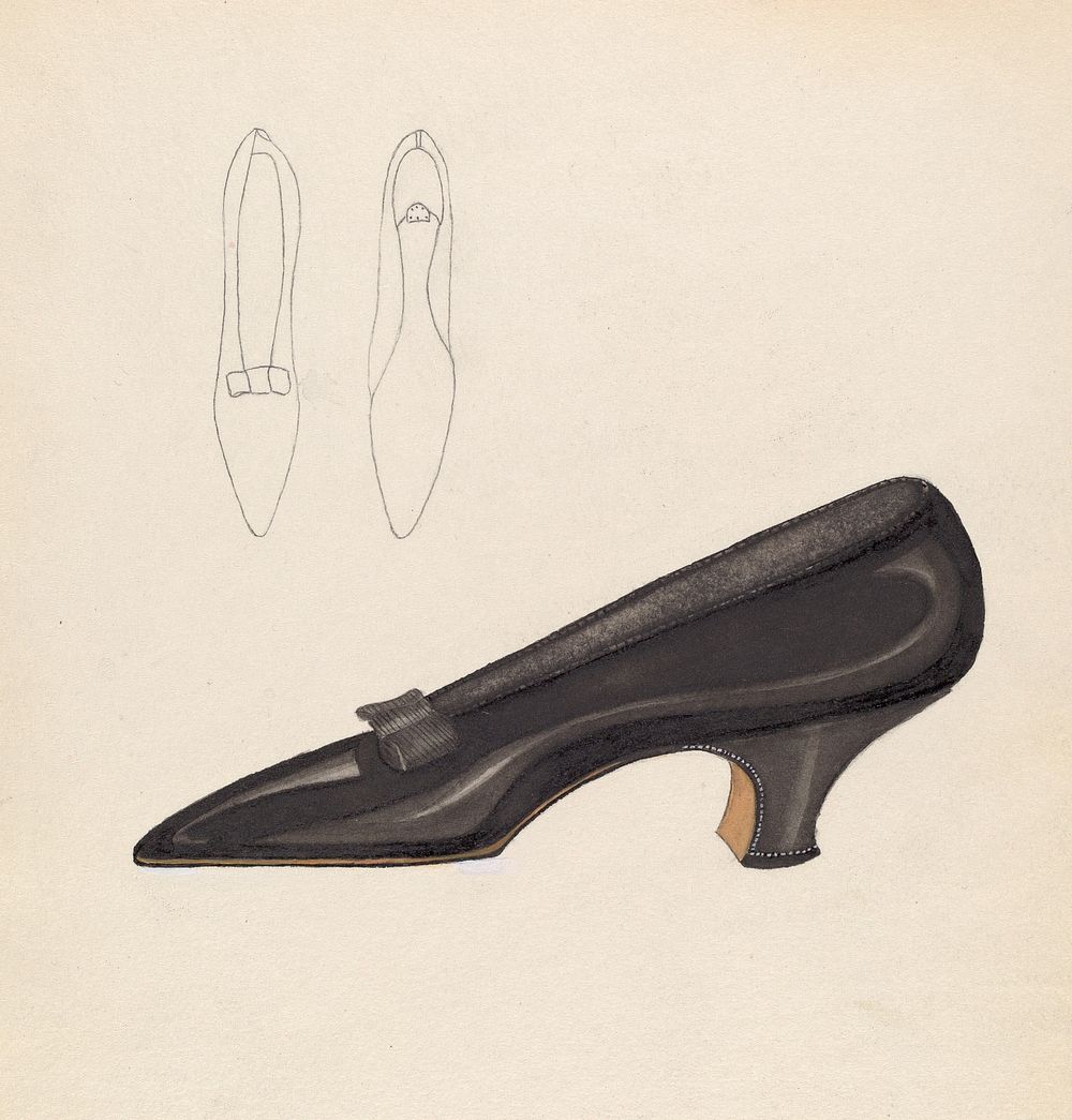 Shoe (c. 1936) by Hedwig Emanuel.  