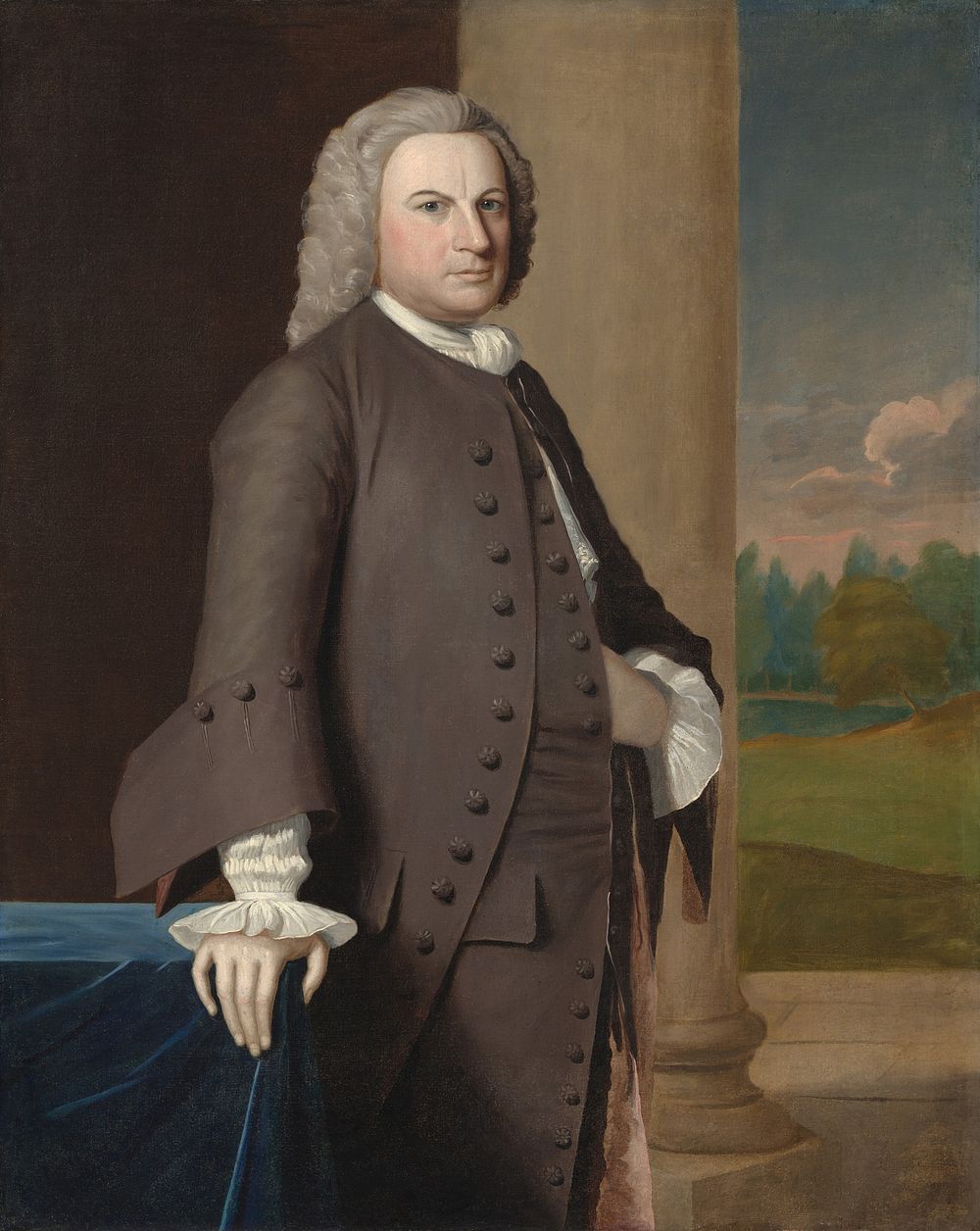 Simon Pease (ca. 1749) by Robert Feke.  