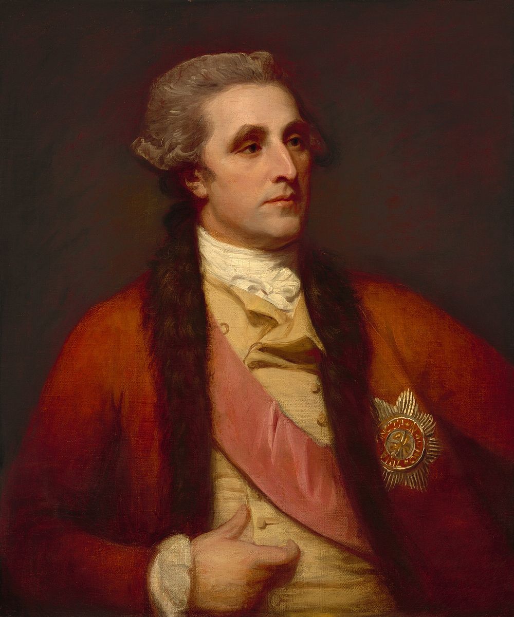 Sir William Hamilton (1783–1784) by George Romney.  