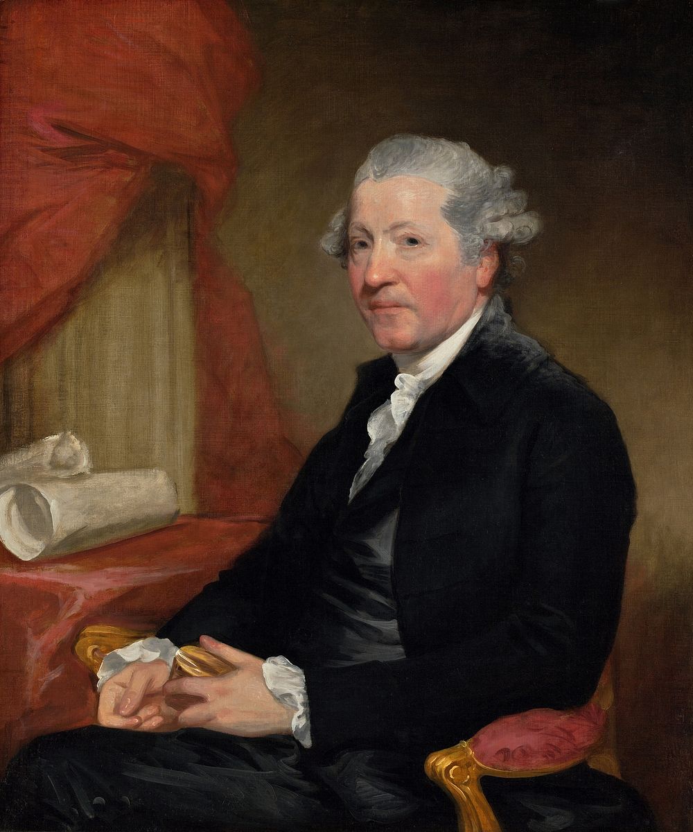 Sir Joshua Reynolds (1784) by Gilbert Stuart.  