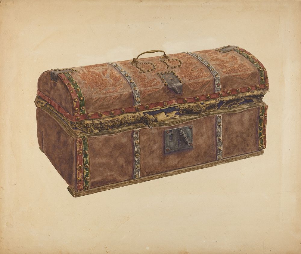 Skin Covered Trunk (ca.1939) by Russell Madole.  