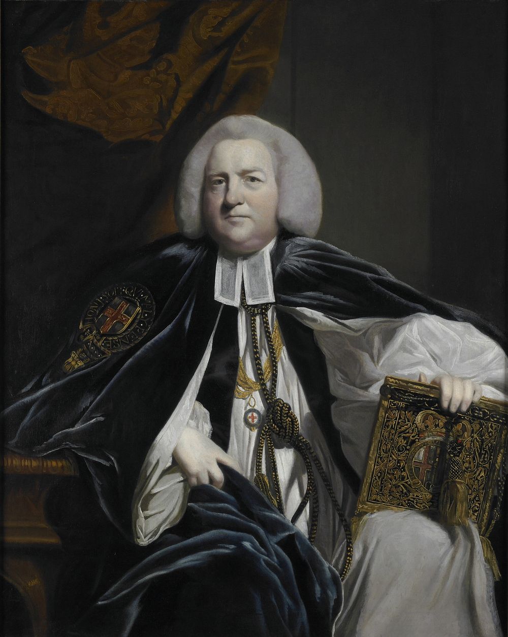 Robert Hay Drummond, D. D. Archbishop of York and Chancellor of the Order of the Garter by Sir Joshua Reynolds