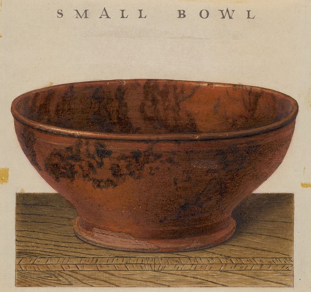 Small Bowl (ca.1939) by Alfred Parys.  