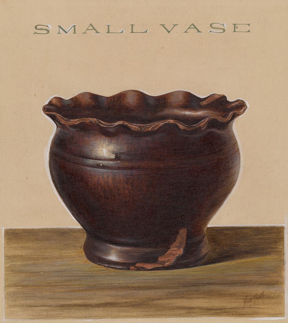 Small Vase (ca.1939) by Philip Smith.  