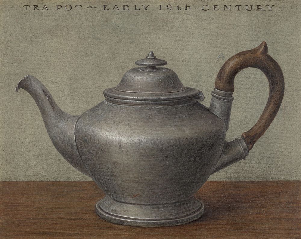 Teapot (1935&ndash;1942) from the American 20th Century.