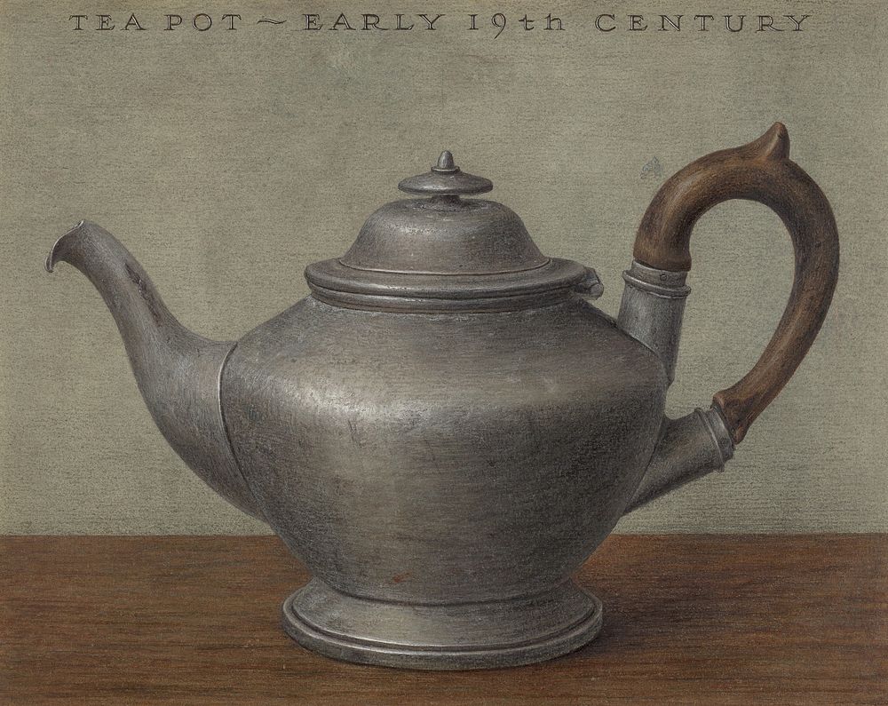 Teapot (1935–1942) from the American 20th Century.