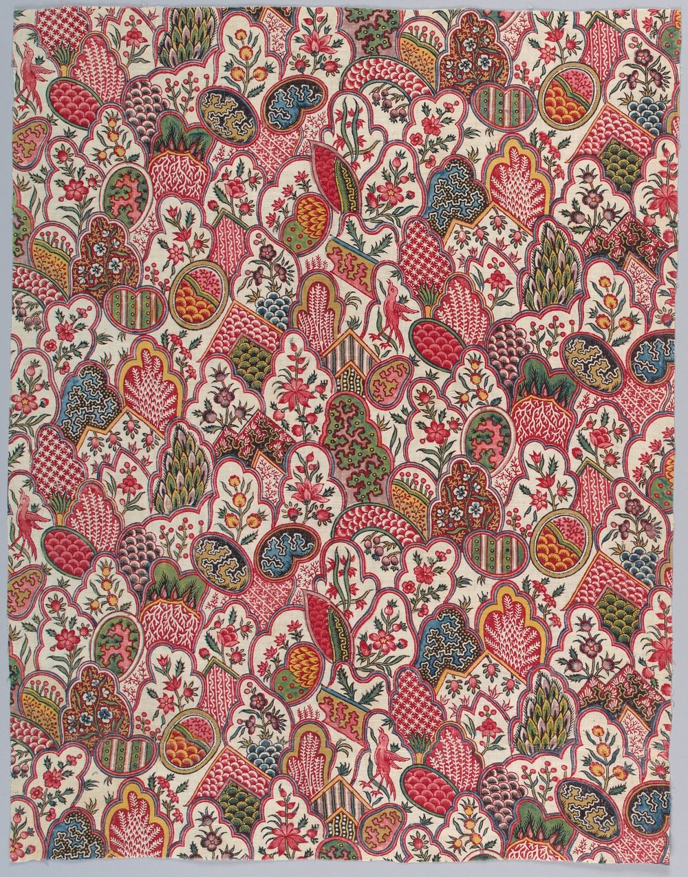 Vintage floral pattern (ca. 1792) in high resolution.  