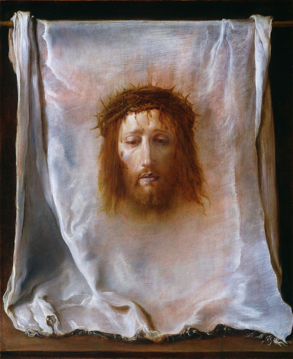The Veil of Veronica (ca. 1618&ndash;1622) by Domenico Fetti.  