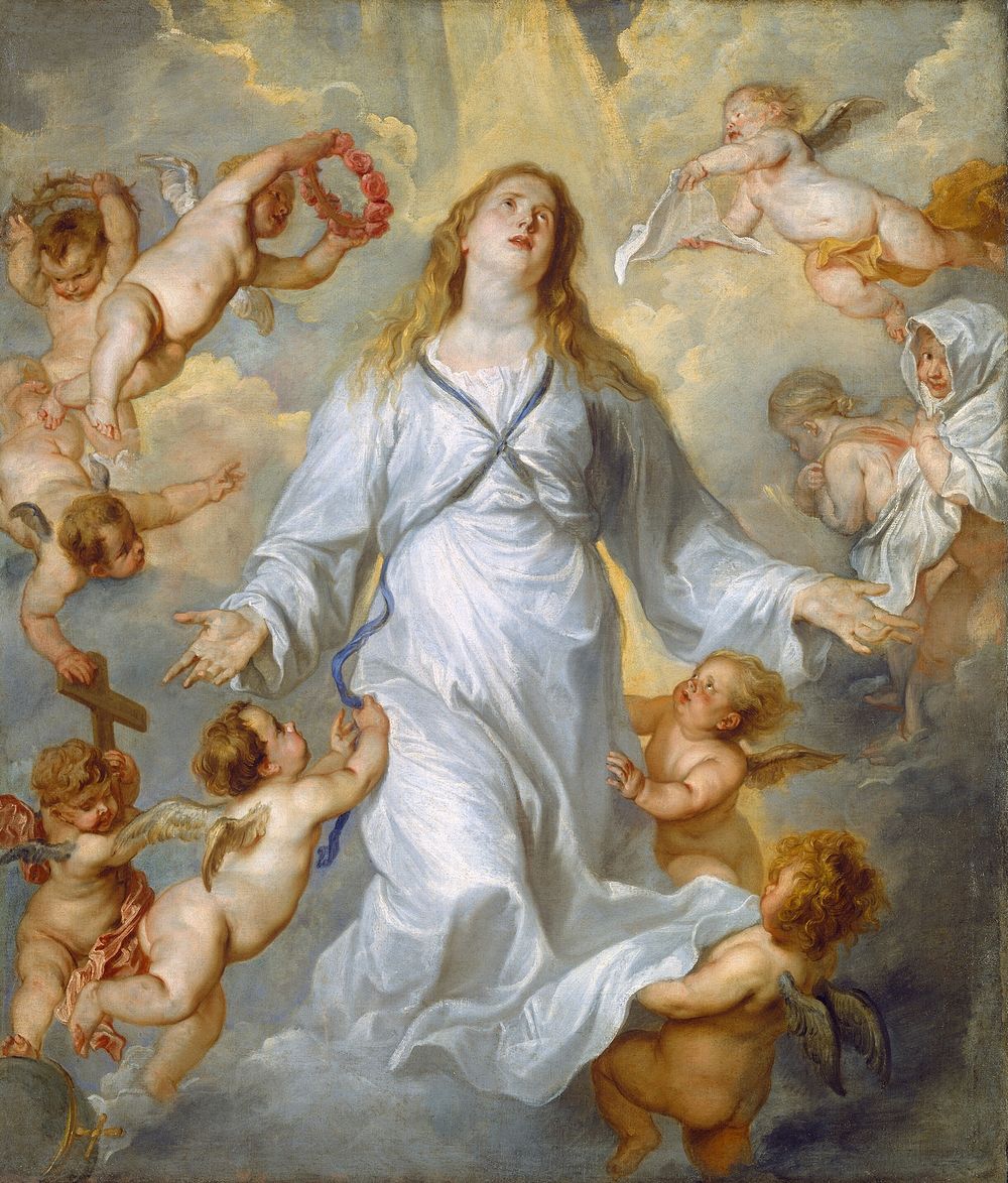 The Virgin as Intercessor (1628&ndash;1629) by Sir Anthony van Dyck.  