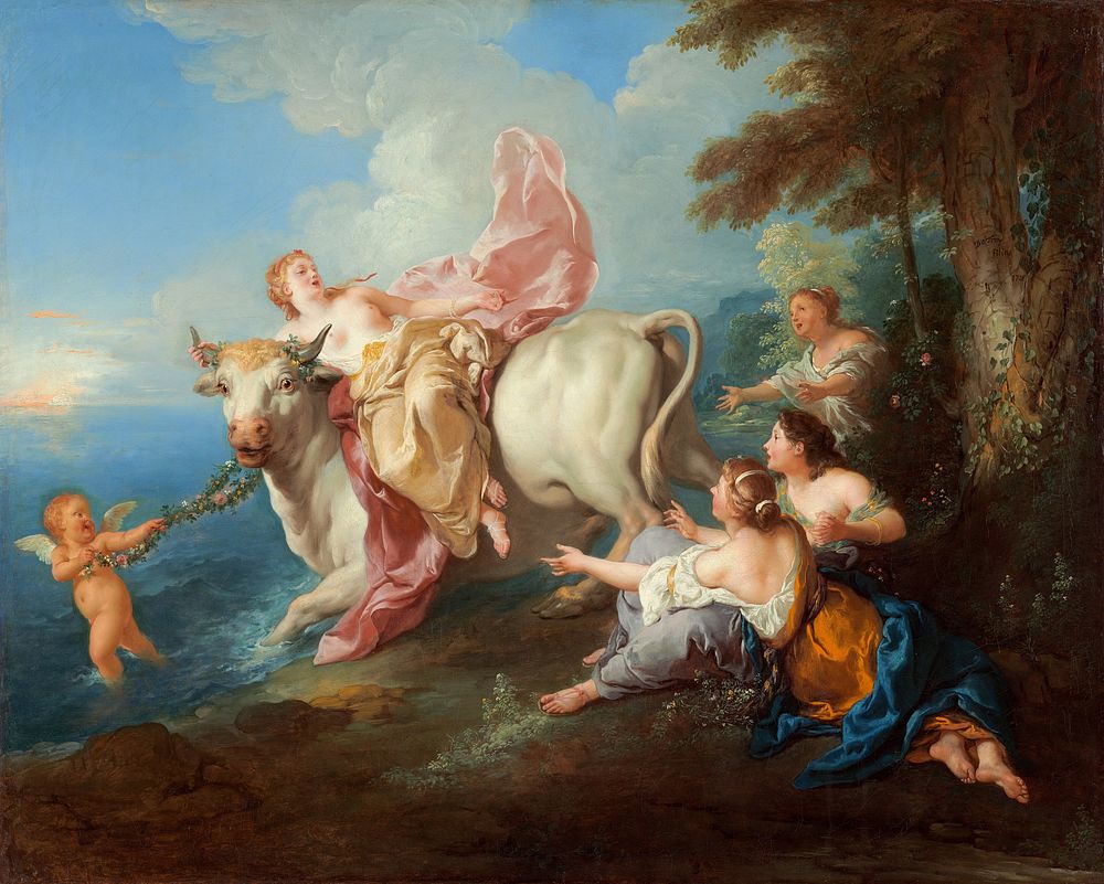 The Abduction of Europa (1716) by Jean Fran&ccedil;ois de Troy.  